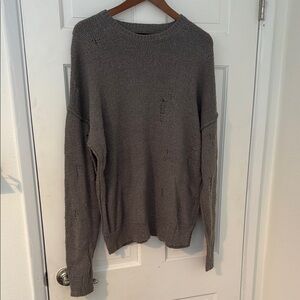 Allsaints oversize distressed sweater